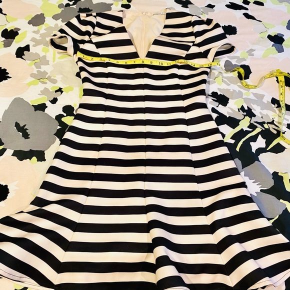 Cooper St. Fit and Flare Striped Dress Sz.4 - Picture 2 of 5
